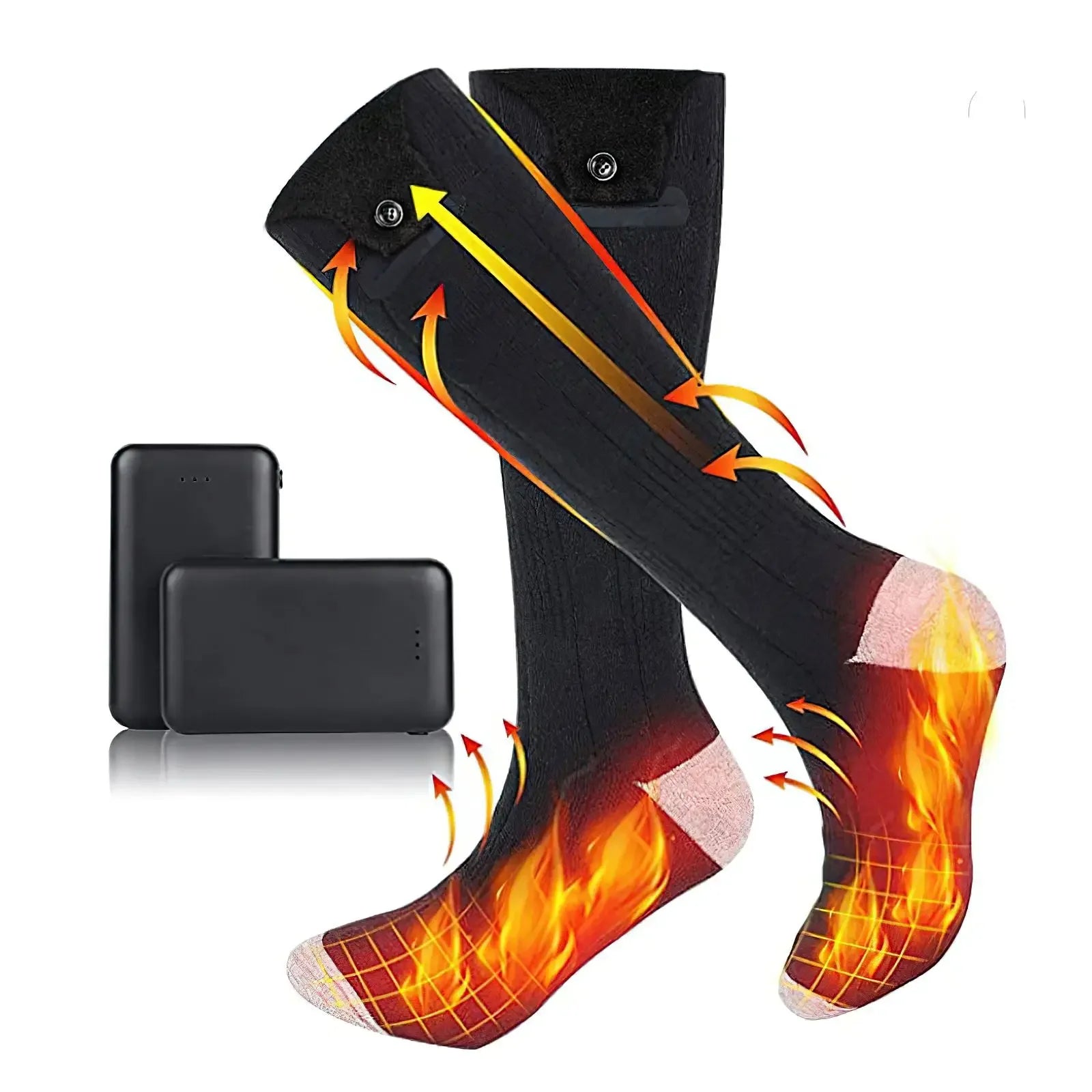 New App Temperature Control Heating Socks Usb Charging Heating Socks For Men And Women Warm Heating Socks Lndividual Warmth