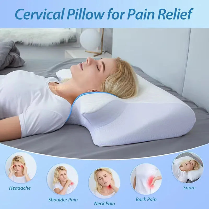 high pillows are taller and thicker, not deformed or collapsed, protecting the cervical spine and helping sleep memory pillow