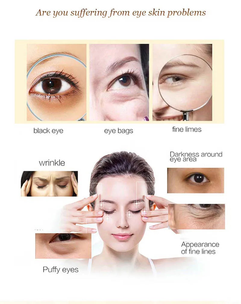 5/10/20/30 Pairs Crystal Gold Eye Patches Anti Dark Circles Remove Eye Bags Moisturizing Golden Collagen Eye Mask Skin Care Eyes