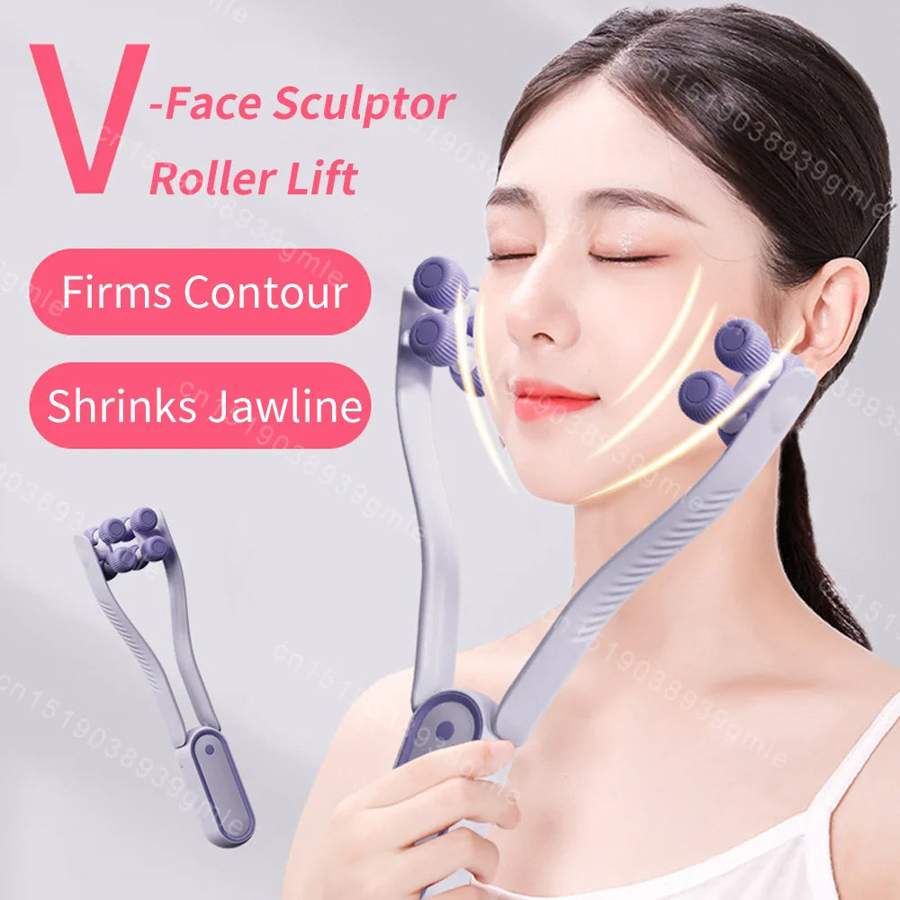 Roller Facial Massager Portable Multifunctional Promoting Face Absorption Relaxing Lifting Facial Massager Beauty Skincare Tools
