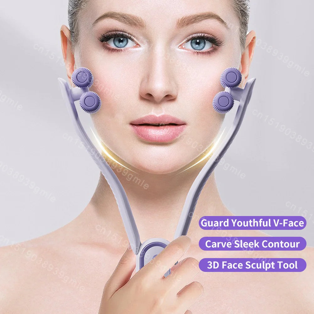 Roller Facial Massager Portable Multifunctional Promoting Face Absorption Relaxing Lifting Facial Massager Beauty Skincare Tools