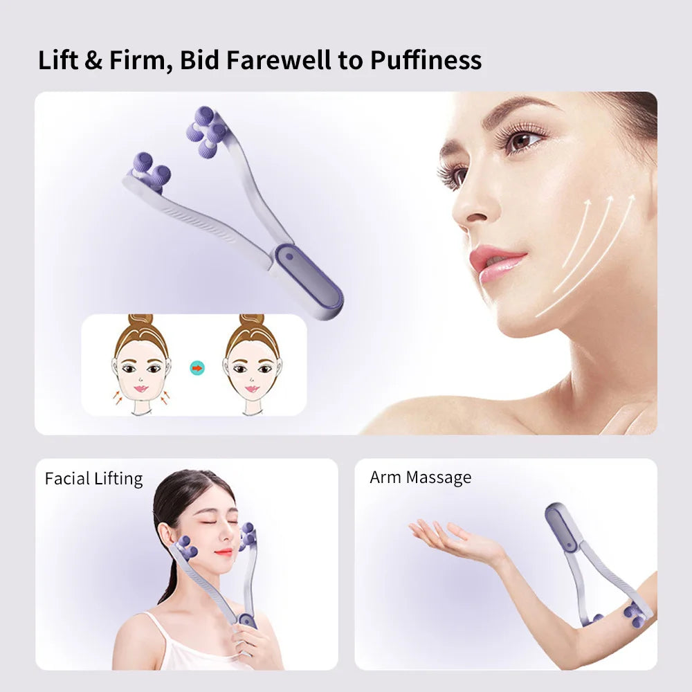 Roller Facial Massager Portable Multifunctional Promoting Face Absorption Relaxing Lifting Facial Massager Beauty Skincare Tools