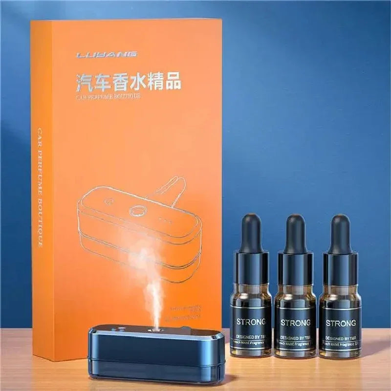 Essential Oil Diffuser Smart Car Diffuser Air Freshener Hanging Humidifier Clip Ventilation Diffuser Car Perfume Aromatherapy