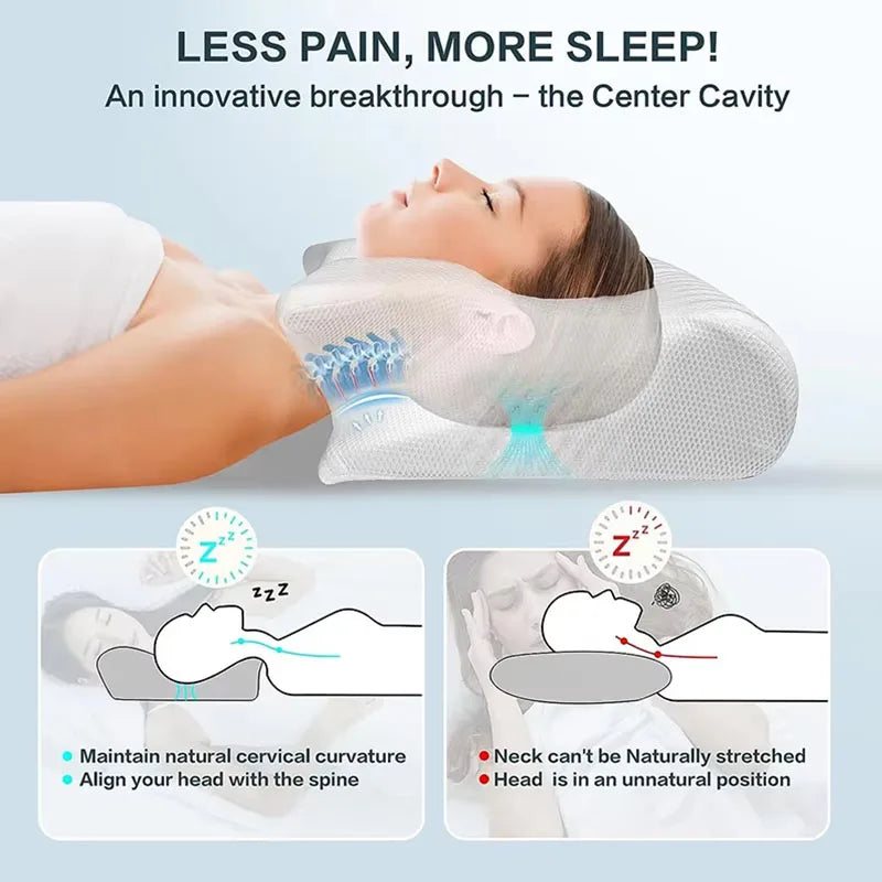 high pillows are taller and thicker, not deformed or collapsed, protecting the cervical spine and helping sleep memory pillow